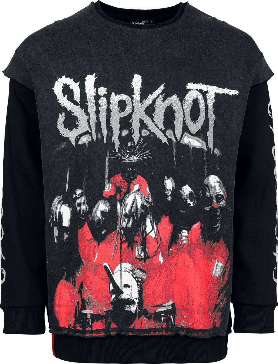 Slipknot EMP Signature Collection Mikina tmave šedá/cerná - RockTime.cz