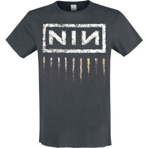 Nine Inch Nails Amplified Collection - Downward Spiral Tričko charcoal