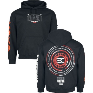 Electric Callboy Tanzneid Tour Circle Mikina s kapucí černá