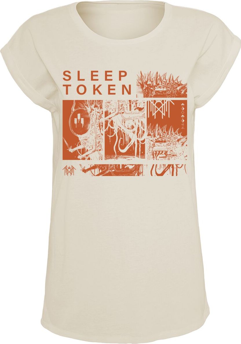 Sleep Token DYWTYLM Dámské tričko písková - RockTime.cz