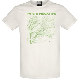 Type O Negative Amplified Collection - Green Tree Tričko šedobílá