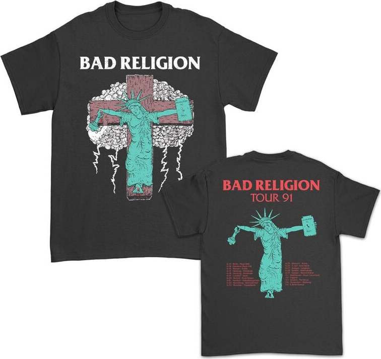 Bad Religion Liberty Tour 91 Tričko černá - RockTime.cz