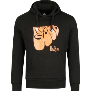 The Beatles Rubber Soul Mikina s kapucí černá