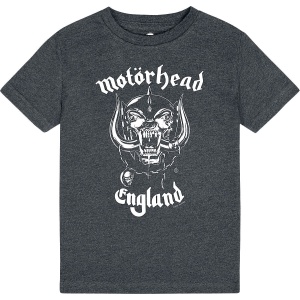 Motörhead Metal-Kids - England: Stencil detské tricko charcoal