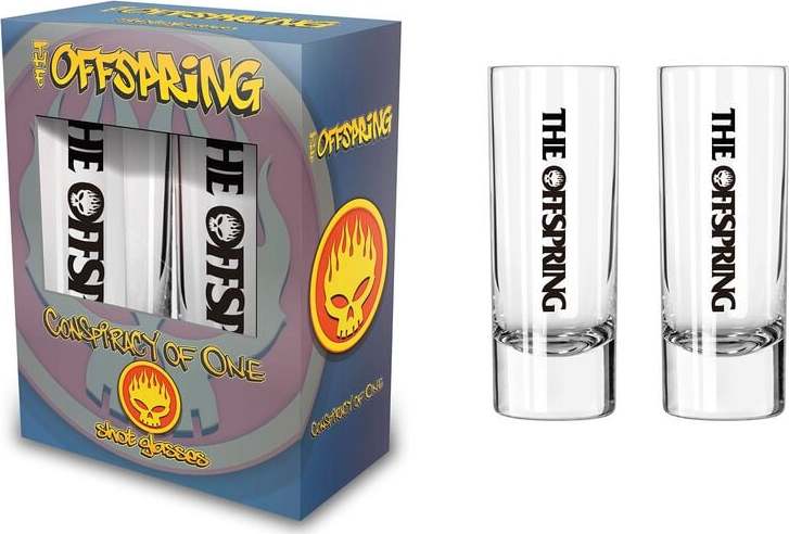 The Offspring Conspiracy Of One sada sklenicek transparentní - RockTime.cz