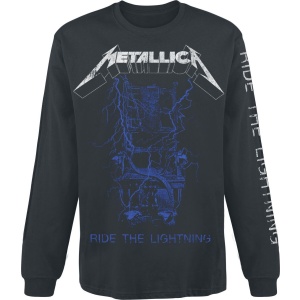 Metallica Fade Tričko s dlouhým rukávem černá