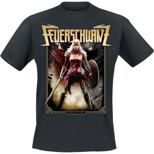 Feuerschwanz Knightclub Warrior Tričko černá