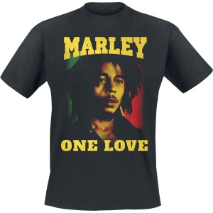 Bob Marley One Love Classic Tričko černá - RockTime.cz