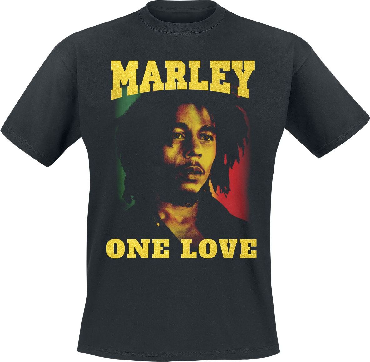 Bob Marley One Love Classic Tričko černá - RockTime.cz