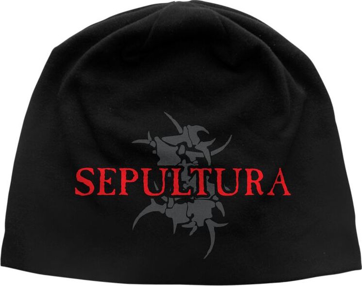 Sepultura Logo & Tribals Beanie čepice černá - RockTime.cz
