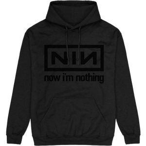 Nine Inch Nails Now i'm nothing Mikina s kapucí černá