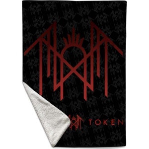 Sleep Token Red Logo Flísová deka vícebarevný - RockTime.cz