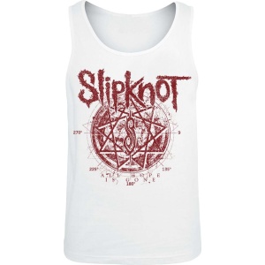 Slipknot Star Symbol Tank top bílá - RockTime.cz