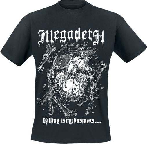 Megadeth Riddick Tričko černá - RockTime.cz