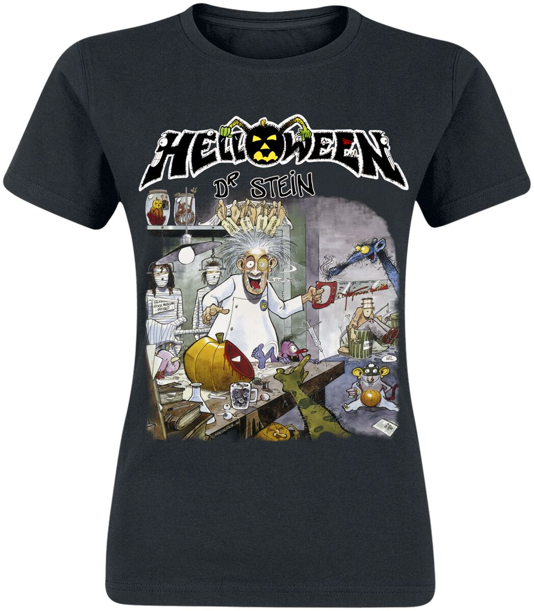 Helloween Dr. Stein Dámské tričko černá - RockTime.cz