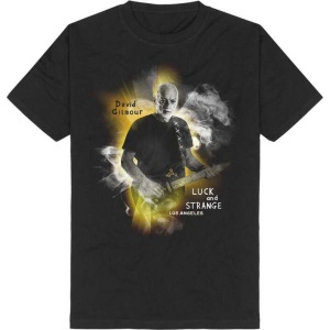 David Gilmour Luck And Strange Smoke Tričko černá - RockTime.cz