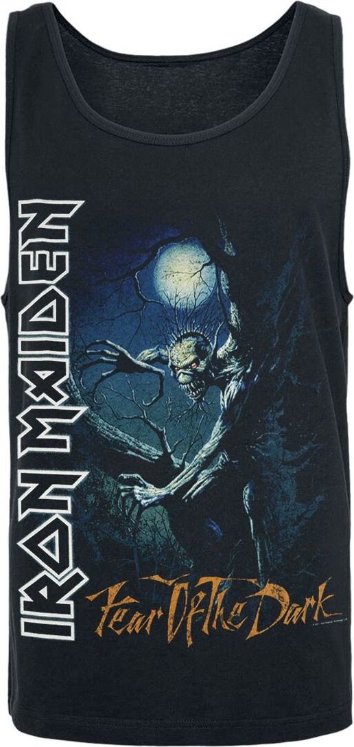 Iron Maiden FOTD Tree Spine Tank top černá - RockTime.cz Iron Maiden FOTD Tree Spine Tank top černá - RockTime.cz