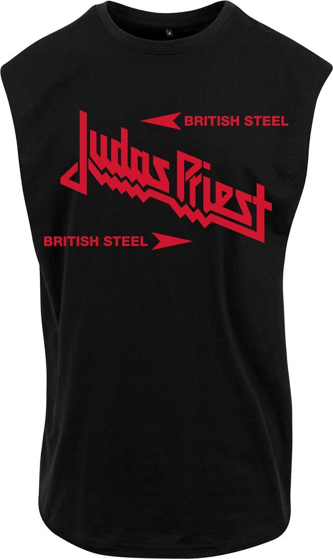 Judas Priest British Steel Anniversary Tank top černá - RockTime.cz
