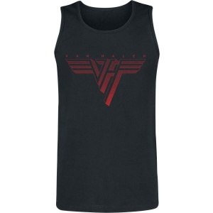 Van Halen Classic Red Logo Tank top černá