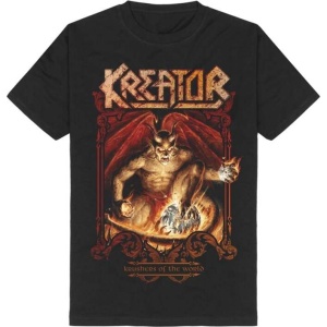 Kreator Krushers of the World Demon Ornaments Tričko černá
