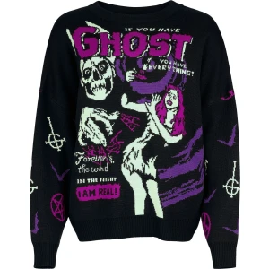 Ghost EMP Signature Collection Pletený svetr vícebarevný - RockTime.cz