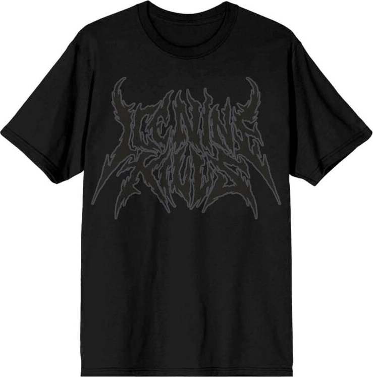 Ice Nine Kills Black On Black Puff Print Tričko černá - RockTime.cz