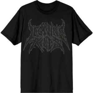 Ice Nine Kills Black On Black Puff Print Tričko černá