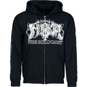 Immortal Pure holocaust Mikina s kapucí na zip černá