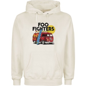 Foo Fighters VAN Men Off Mikina s kapucí béžová
