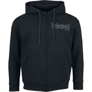 Behemoth Logo Mikina s kapucí na zip černá