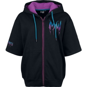 Motionless In White EMP Signature Collection Dámská mikina s kapucí na zip černá