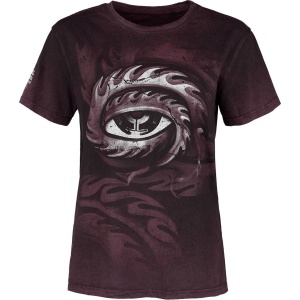 Tool Eye Dámské tričko tmavě červená
