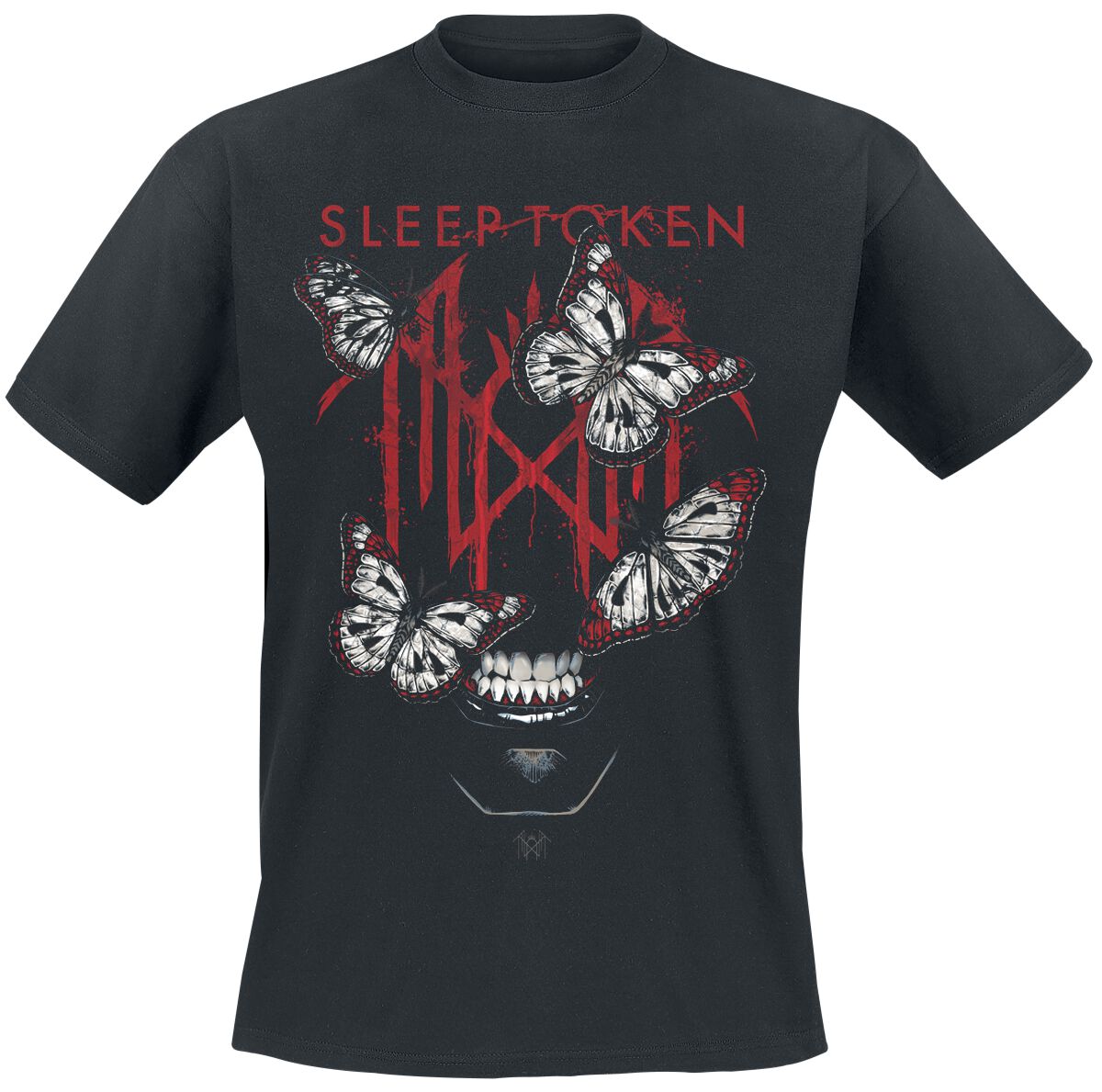 Sleep Token Rhys Logo Face Tričko černá - RockTime.cz
