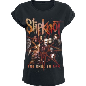 Slipknot The End, So Far Group Star Dámské tričko černá