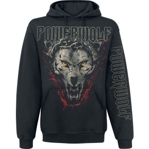 Powerwolf Metal Is Religion Mikina s kapucí černá