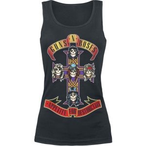 Guns N' Roses Appetite For Destruction Dámský top černá - RockTime.cz