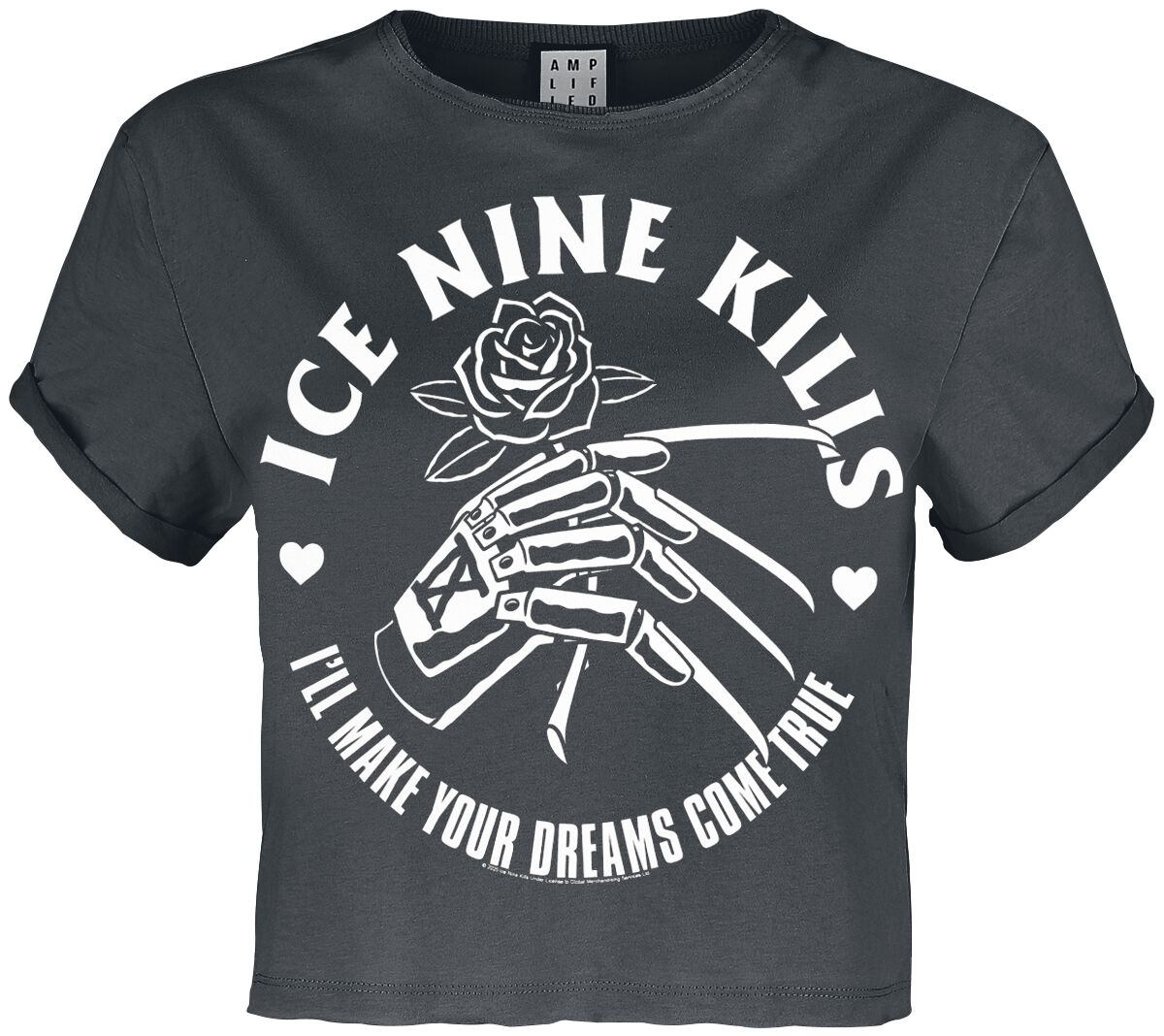 Ice Nine Kills Amplified Collection - Dreams Dámské tričko charcoal - RockTime.cz