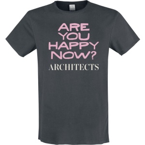 Architects Amplified Collection - Are You Happy Now Tričko charcoal - RockTime.cz
