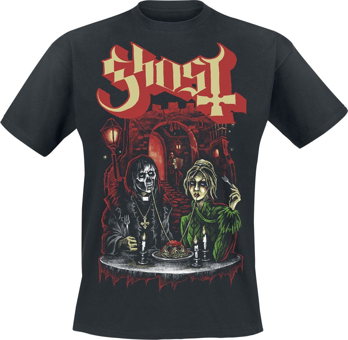 Ghost Bella Notte Tričko černá - RockTime.cz