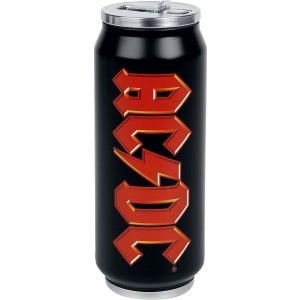 AC/DC Trinkflasche in Dosenform láhev vícebarevný
