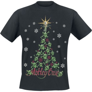 Mötley Crüe All I Want For Christmas Is Crue Tričko černá