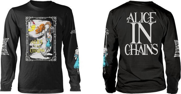 Alice In Chains Wonderland Tričko s dlouhým rukávem černá - RockTime.cz Alice In Chains Wonderland Tričko s dlouhým rukávem černá - RockTime.cz