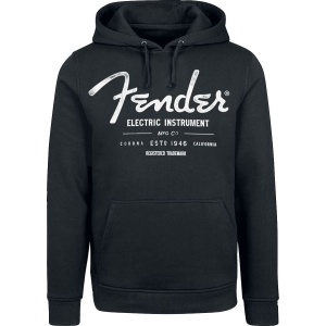 Fender Electric Instrument Mikina s kapucí černá