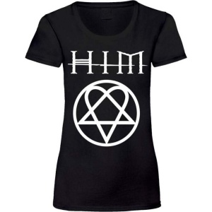 HIM Heartagram Dámské tričko černá