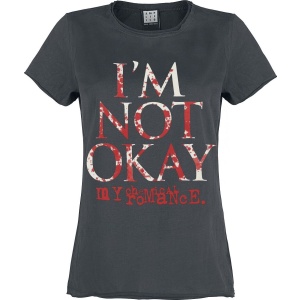 My Chemical Romance Amplified Collection - I'm Not Okay Dámské tričko charcoal