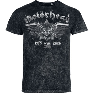 Motörhead Wings Tričko antracitová - RockTime.cz