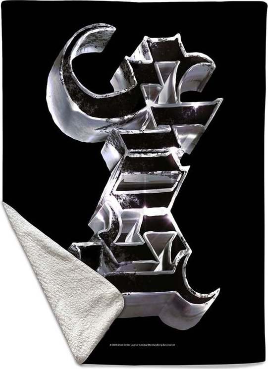 Ghost Chrome Logo Flísová deka vícebarevný - RockTime.cz Ghost Chrome Logo Flísová deka vícebarevný - RockTime.cz