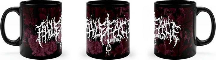 Paleface Swiss Logo Hrnek černá - RockTime.cz