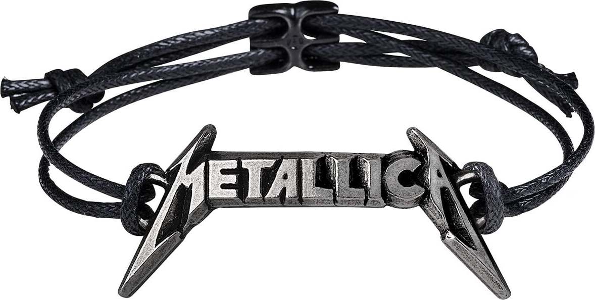 Metallica Logo náramek černá - RockTime.cz Metallica Logo náramek černá - RockTime.cz