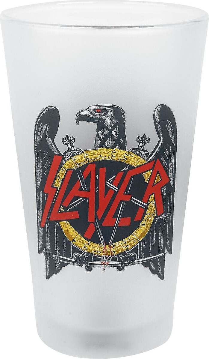 Slayer Eagle Logo Hrnek s potiskem bílá - RockTime.cz